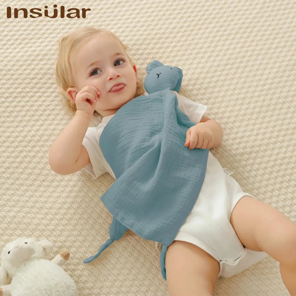The SnuggleBunny™ Muslin Comforter