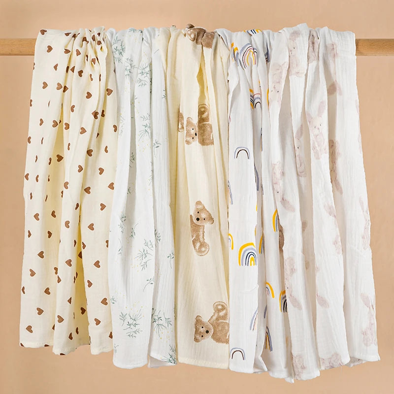 PureComfort™ Crinkle Cotton Muslins